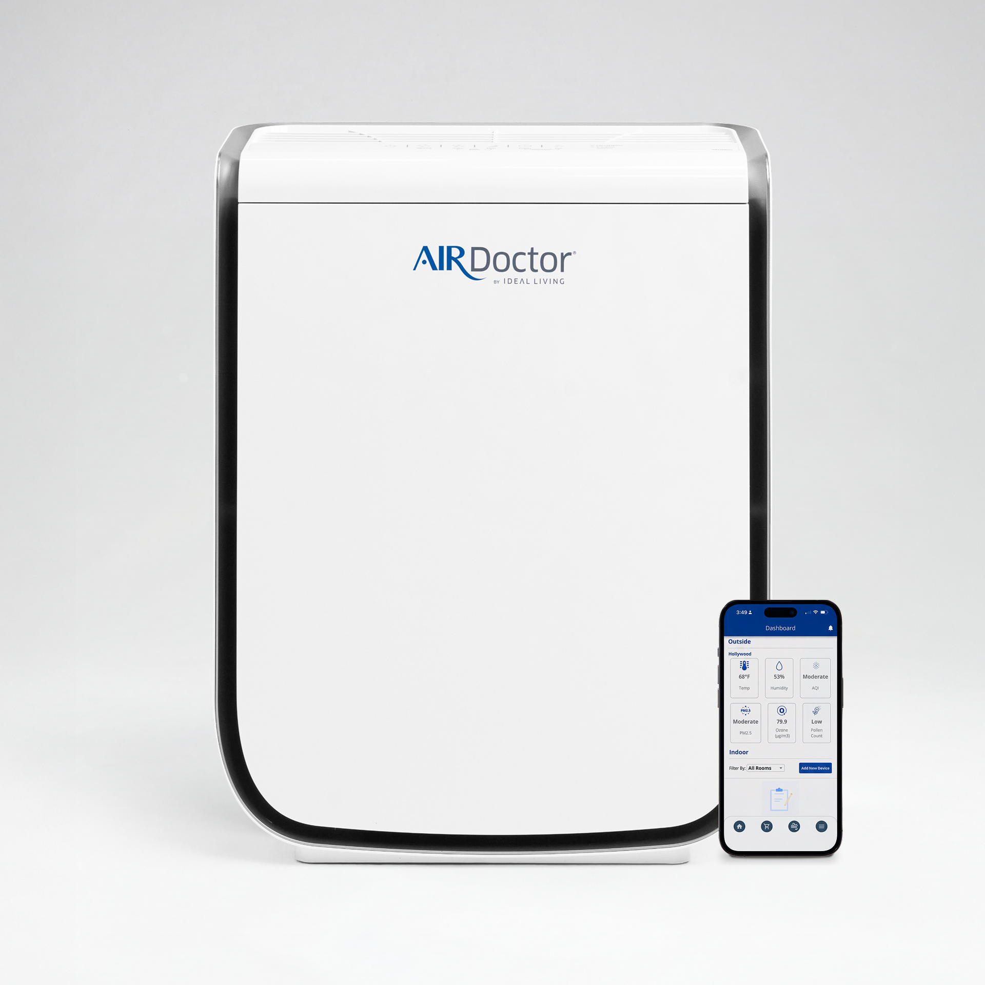 AirDoctor 2000 Air Purifier | Quiet Filtration for Medium Spaces
