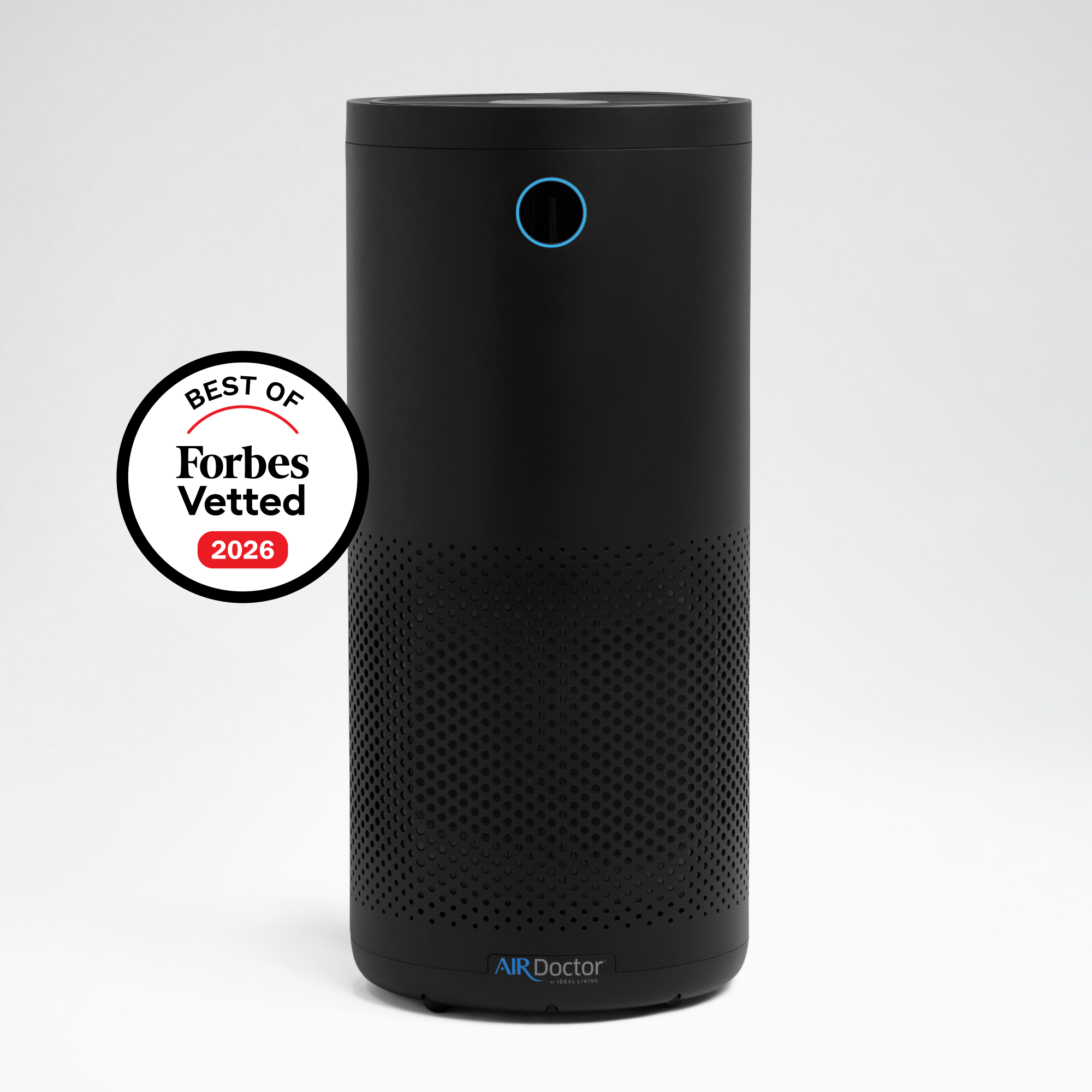 AirDoctor 4000 black air purifier product image with clean white background