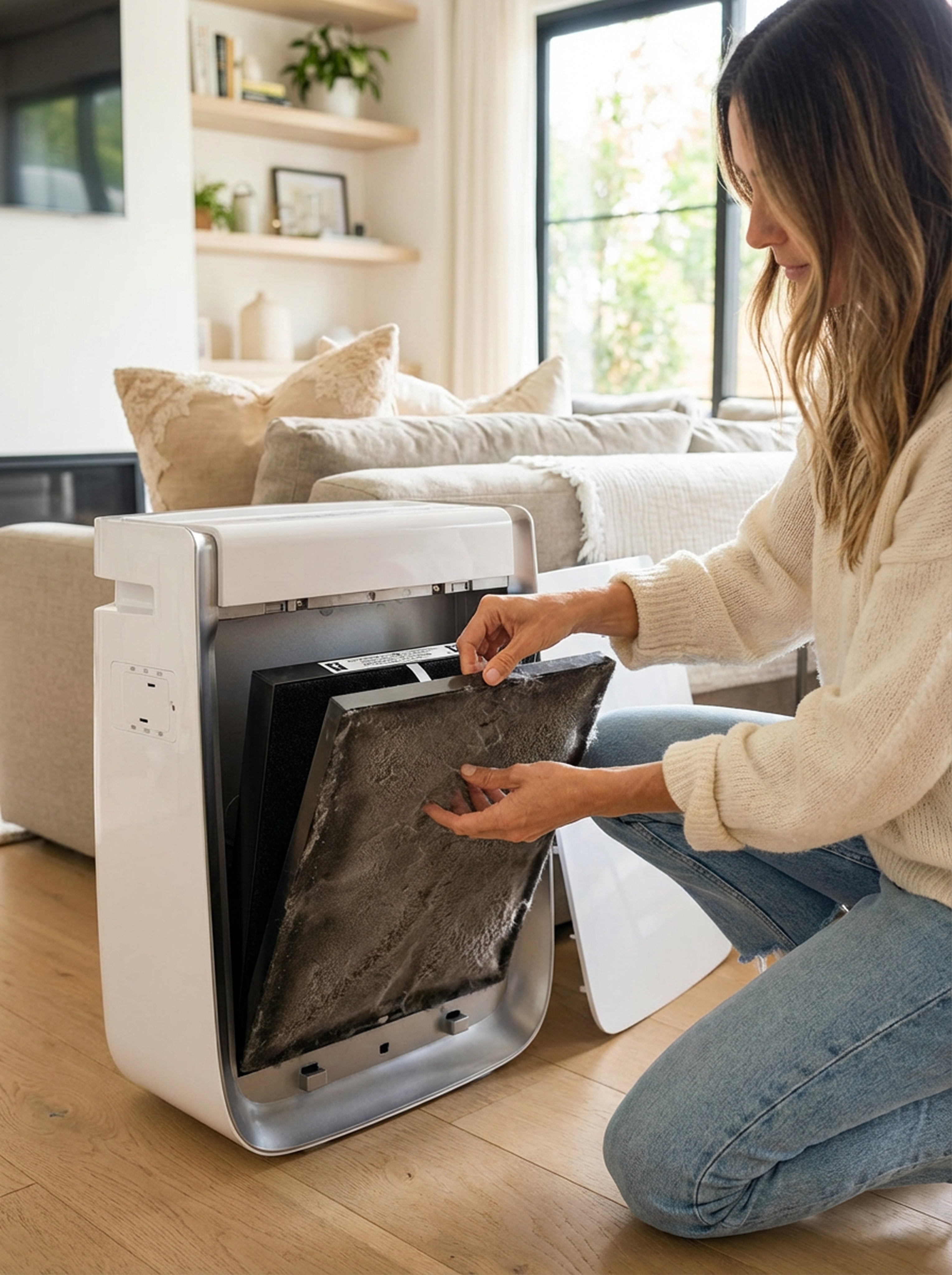 AirDoctor 5500 Air Purifier | Maximum Coverage & Airflow for large